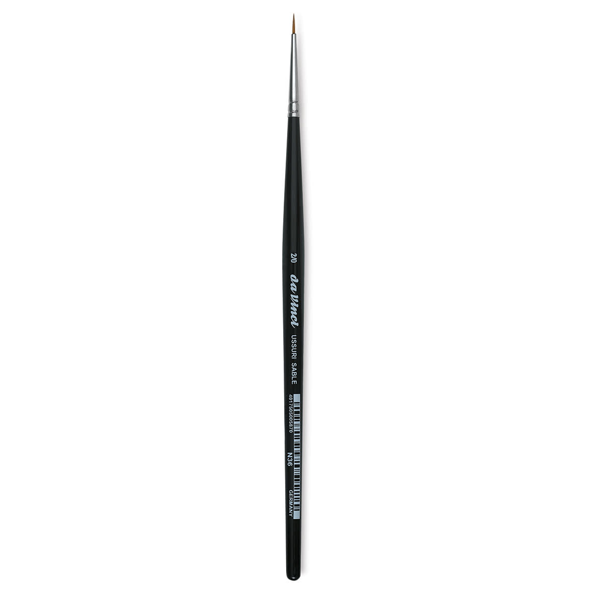 Da Vinci Red Sable Series 36 Watercolor Brush - Round, Size 2/0