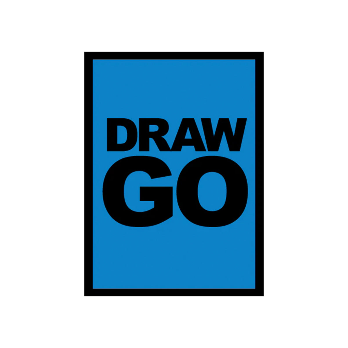 A blue Draw Go Sleeve. Brand: Legion Supplies, Item: Draw Go Sleeve.