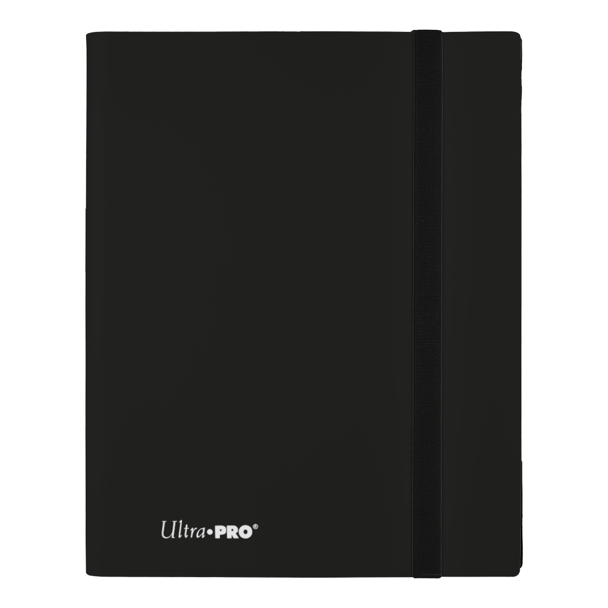 A black Ultra PRO Eclipse 9-Pocket PRO-BINDER.