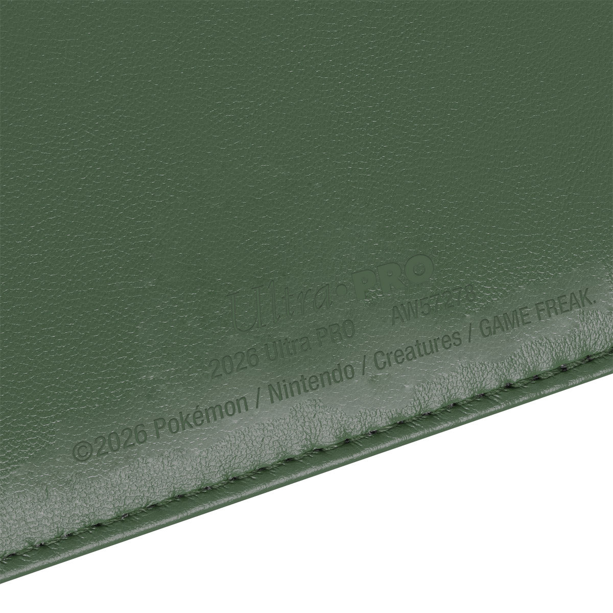 A Green 4-Pocket Premium Snap Binder for the Pokémon Trading Card Game. Brand: Ultra PRO, Item: Green 4-Pocket Premium Snap Binder