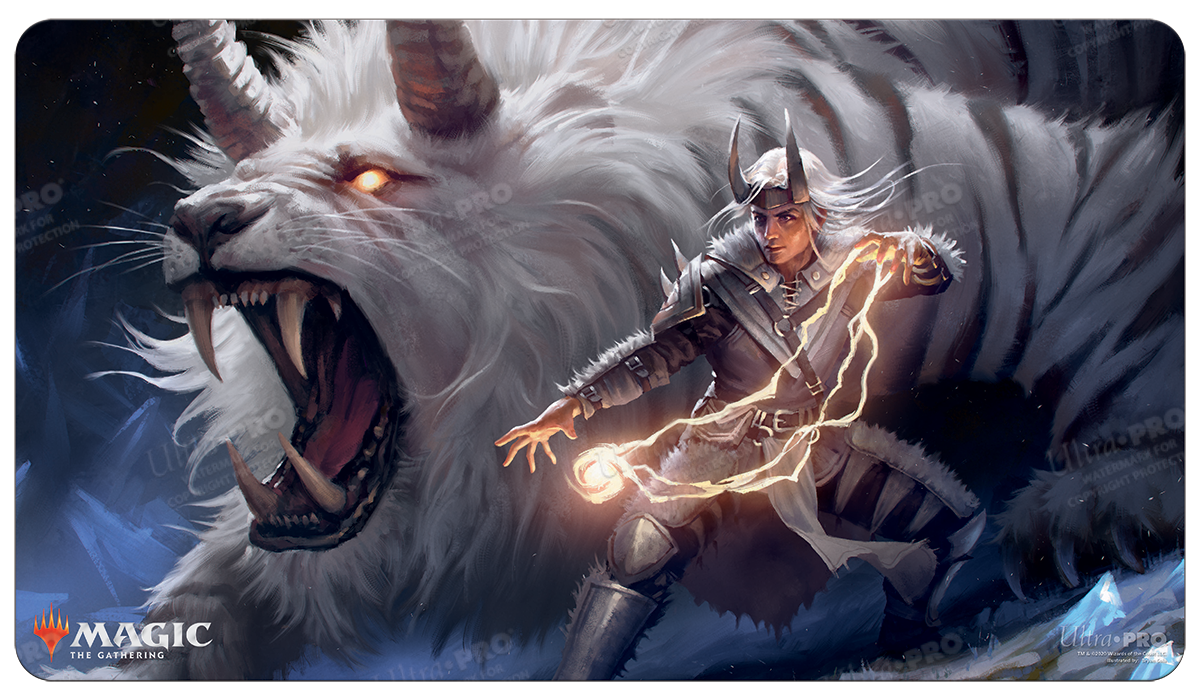A Magic: The Gathering Ikoria: Lair of Behemoths Fight As One Standard Gaming Playmat. Brand: Ultra PRO, Item: Fight As One Playmat.