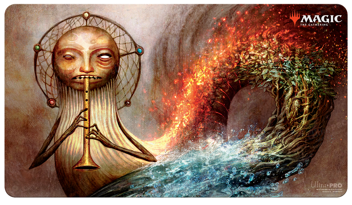 A Magic: The Gathering Commander Legends The Prismatic Piper Gaming Playmat. Brand: Ultra PRO, Item: The Prismatic Piper Playmat.