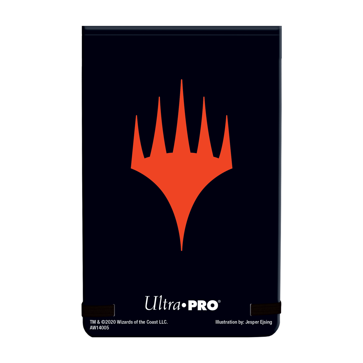 A dark blue Ultra Pro Commander Legends Esior, Wardwing Familiar Life Pad for Magic: The Gathering.