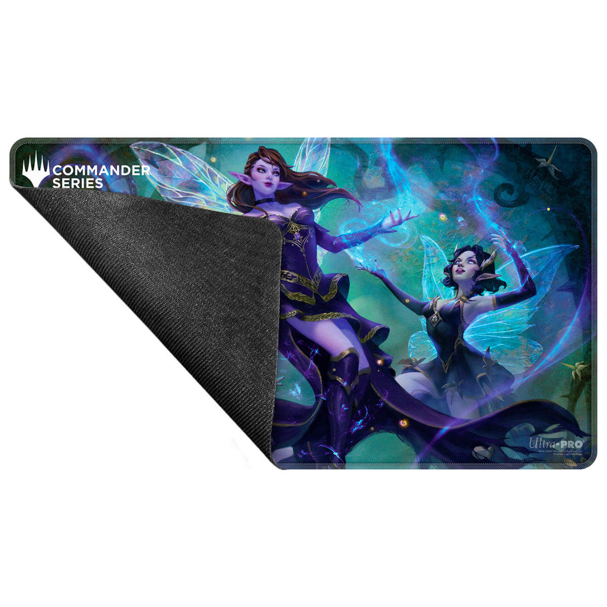 A Magic: The Gathering Commander Series #8 Alela, Cunning Conqueror Stitched Playmat. Brand: Ultra-Pro, Item: Commander Series #8 Alela, Cunning Conqueror Stitched Playmat.