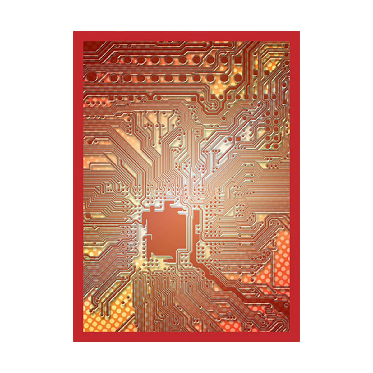 A Circuit Red Sleeve. Brand: Legion Supplies, Item: Circuit Red Sleeve.