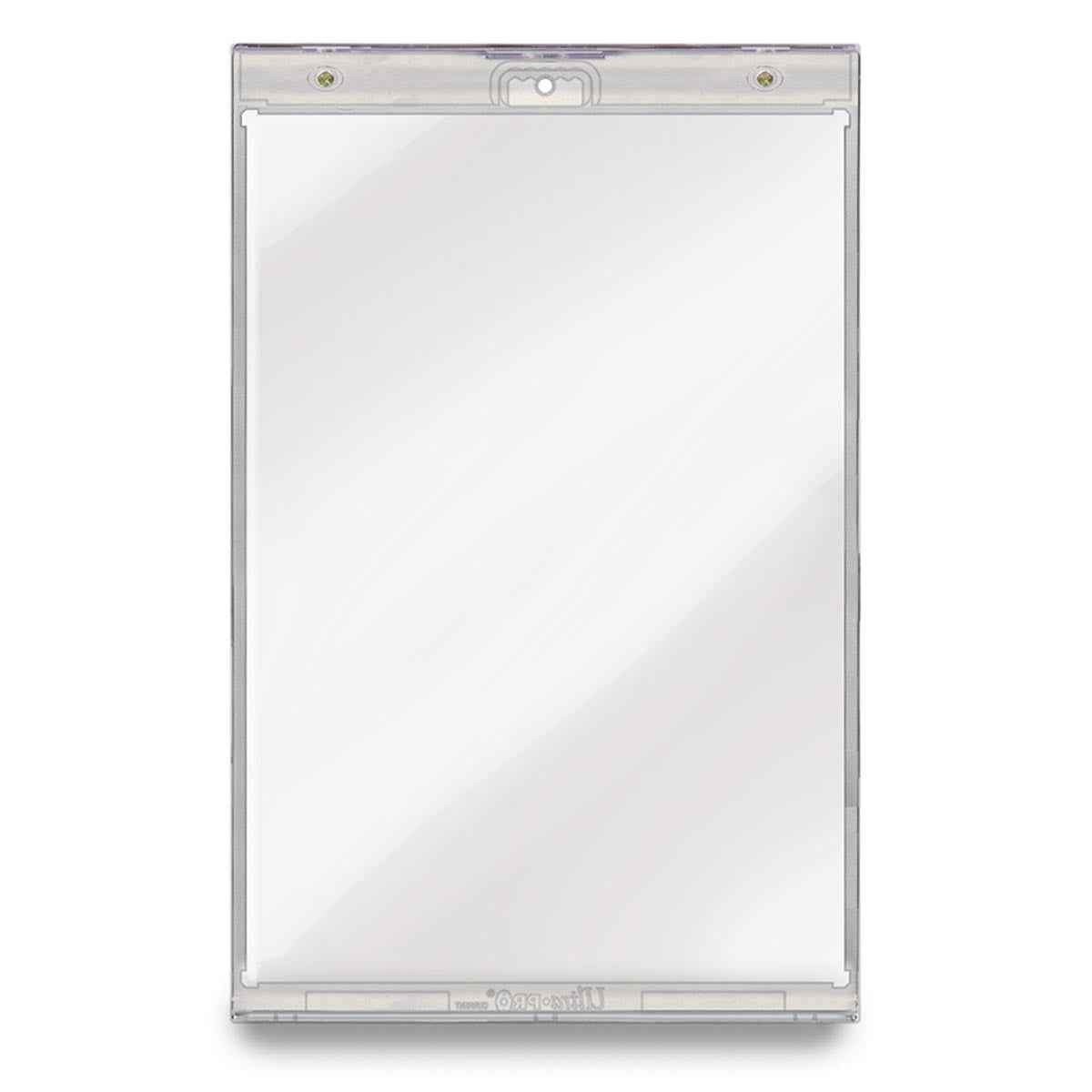 A clear Current Size Comic UV ONE-TOUCH Magnetic Holder. Brand: Ultra Pro, Item: Current Size Comic UV ONE-TOUCH Magnetic Holder.