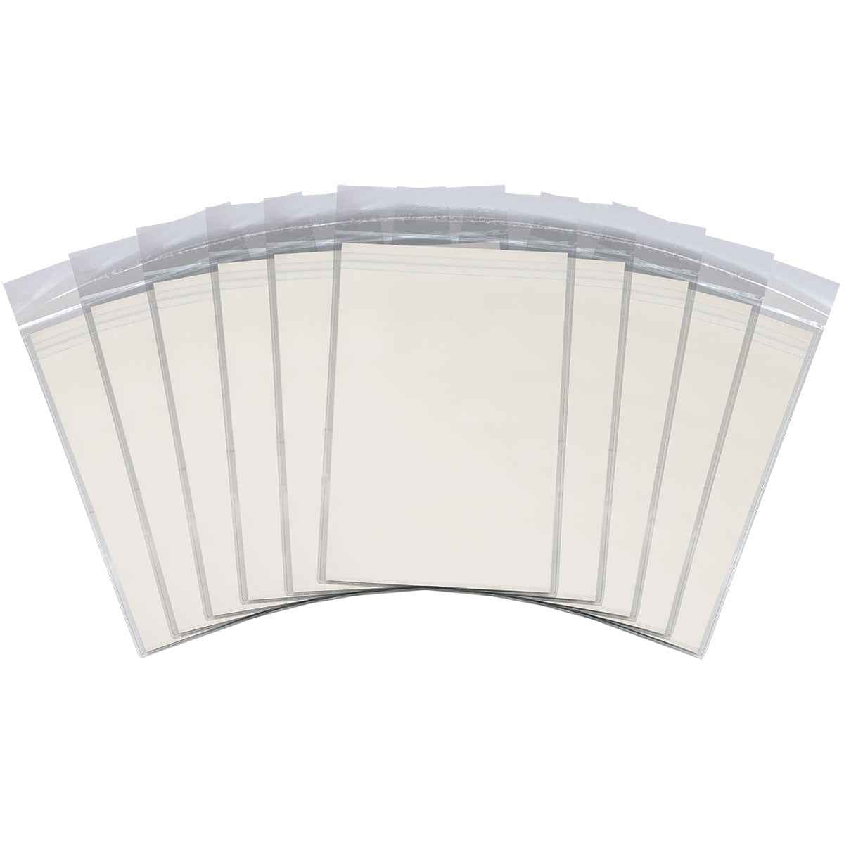 A clear Current Size Comic Preservers (10ct).