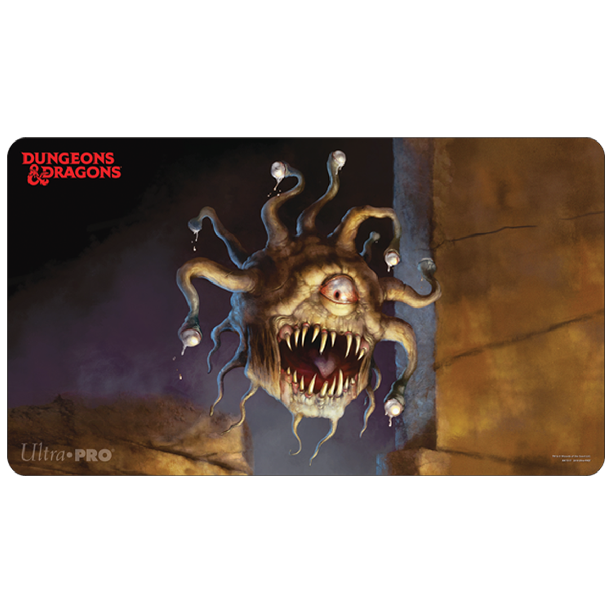 A Dungeons & Dragons Beholder Gaming Playmat. Brand: Ultra PRO, Item: Dungeons & Dragons Beholder Gaming Playmat.