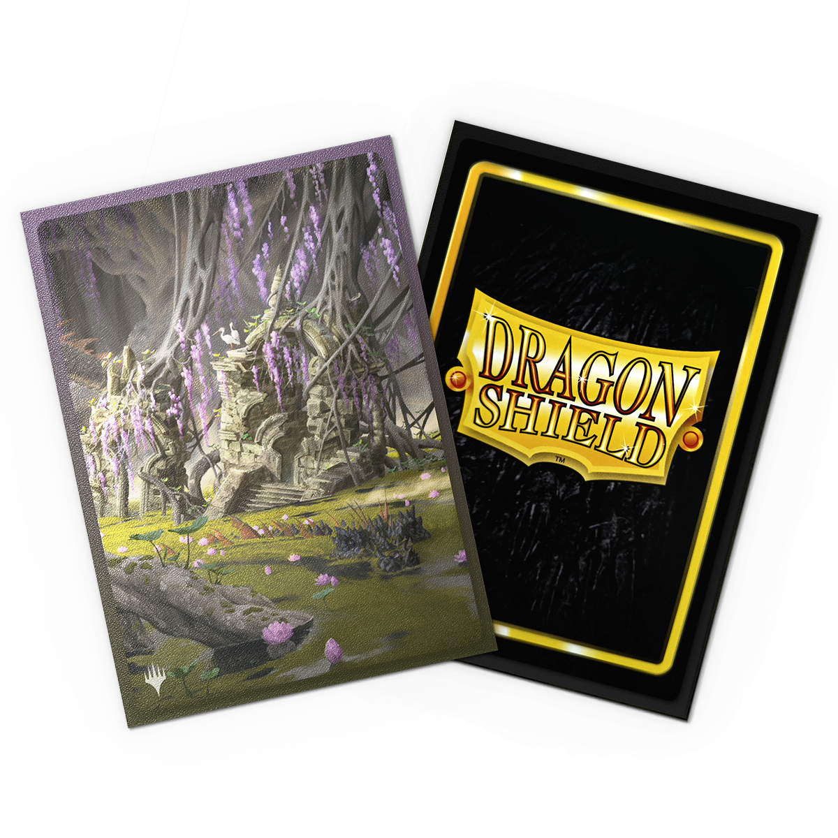 A Matte Dual Art Card Sleeve featuring the Verdant Catacombs artwork. Brand: Dragon Shield, Item: Landfall Series - Verdant Catacombs - Matte Dual Art Sleeves.