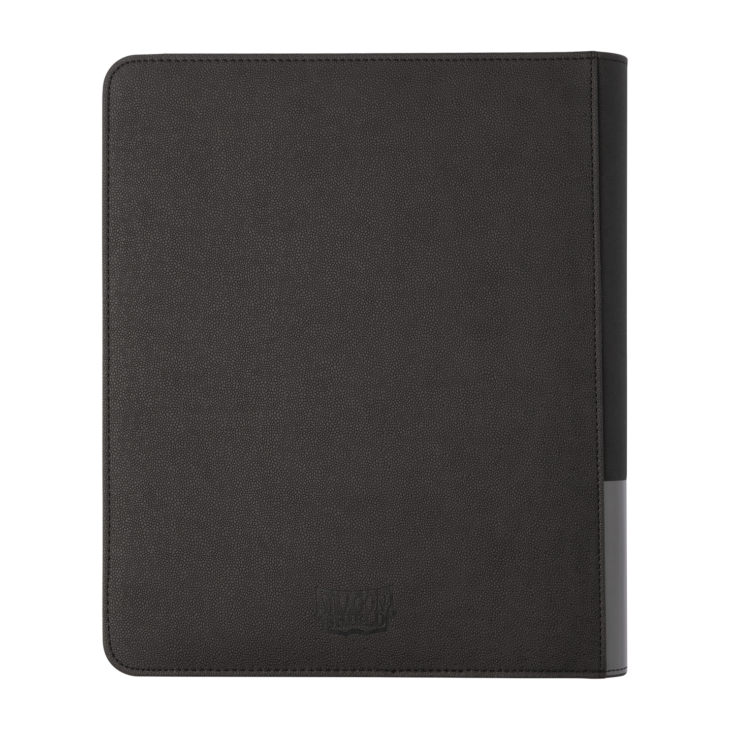 A grey Card Codex Zipster Binder. Brand: Dragon Shield, Item: Card Codex Zipster Binder - Regular - Iron Grey.