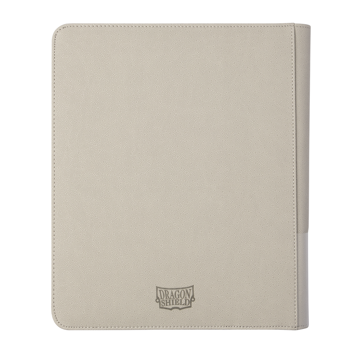 A Ashen White Card Codex Zipster Binder. Brand: Dragon Shield, Item: Card Codex Zipster Binder - Regular - Ashen White