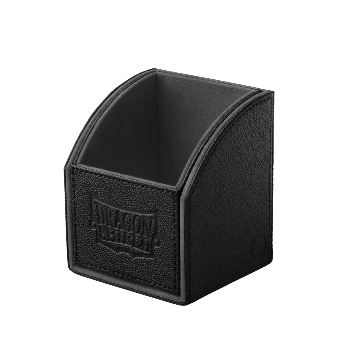 A Black Dragon Shield Nest 100 Deck Box.