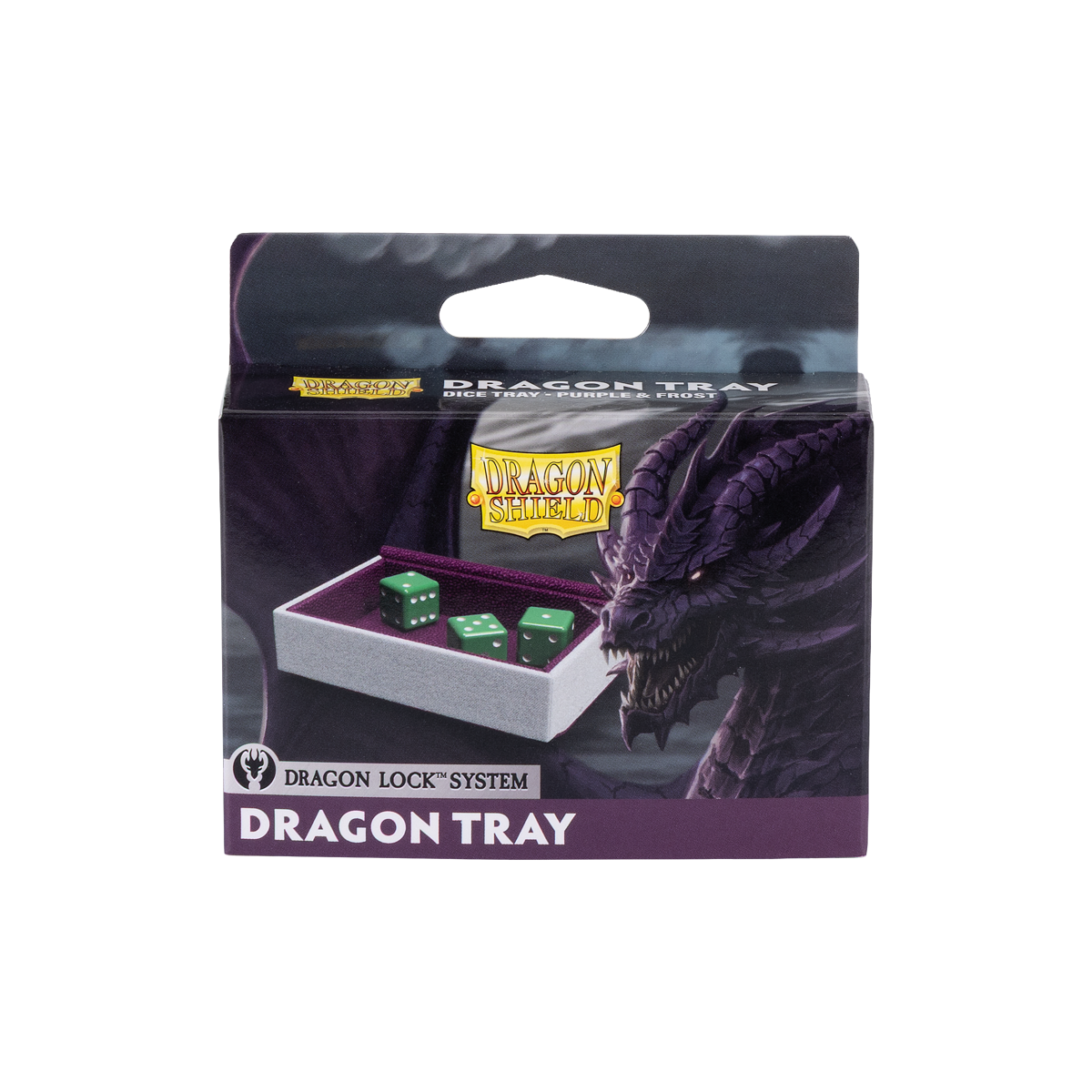 A Purple & Frost Dragon Tray. Brand: Dragon Shield, Item: Dragon Tray - Purple & Frost.