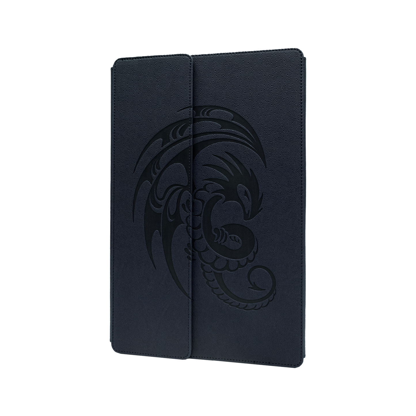 A Midnight Blue Dragon Shield Tablet Case. Brand: Dragon Shield (Dev), Item: Nomad - Midnight Blue.