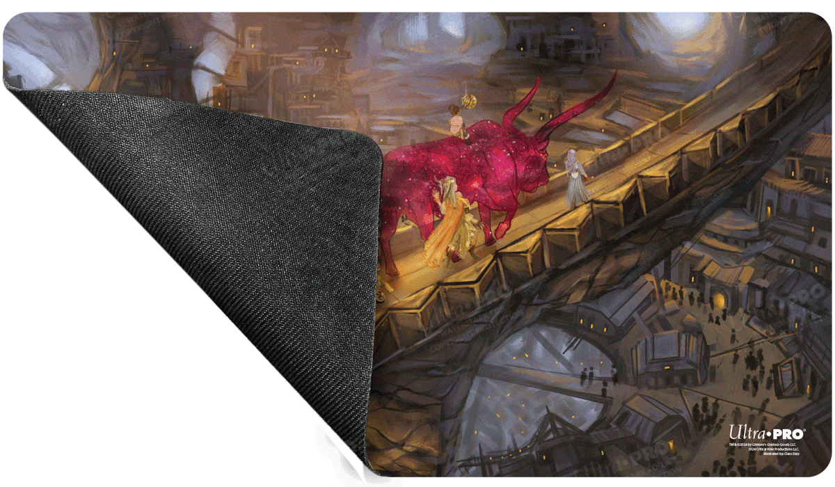 A Critical Role Umudara Stitched Edge Playmat. Brand: Ultra-Pro, Item: Critical Role PoD Stitched Edge Playmat - Umudara.