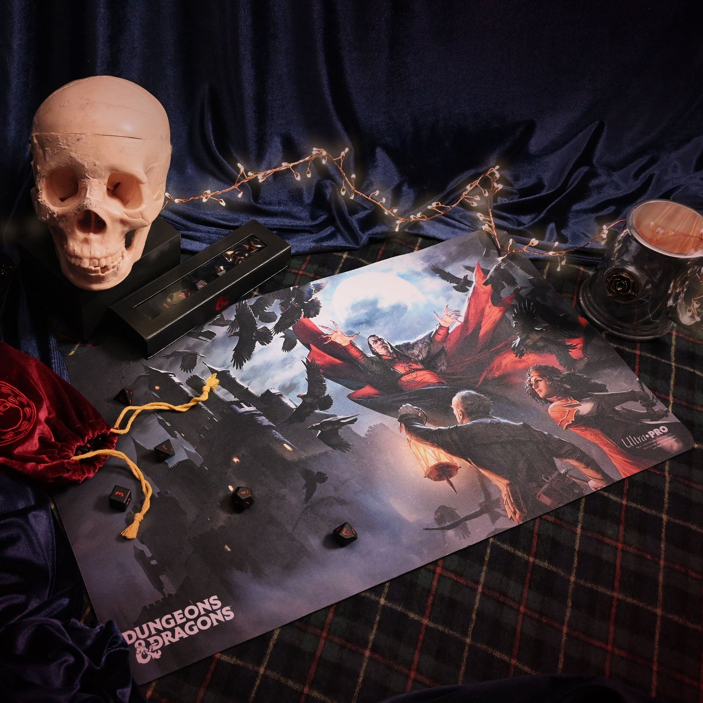 A Dungeons & Dragons Cover Series Van Richten's Guide to Ravenloft Gaming Playmat. Brand: Ultra Pro.