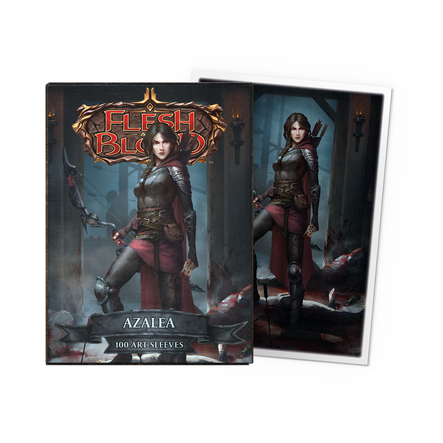 A matte art card sleeve featuring Azalea from Flesh and Blood. Brand: Dragon Shield, Item: Azalea - Matte Art Sleeves.