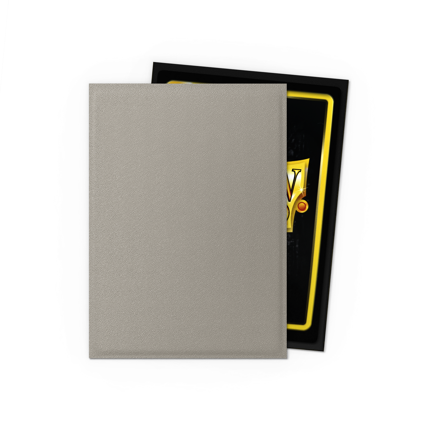 A grey matte Japanese Crypt card sleeve. Brand: Dragon Shield (Dev), Item: Crypt - Matte Dual Sleeves