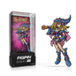 A blue and pink FiGPiN collectible of the Dark Magician Girl from Yu-Gi-Oh! in its display case. Brand: FiGPiN, Item: Dark Magician Girl 1058.