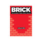 A red "Brick" 100 durable matte finish sleeves. Brand: Legion Supplies, Item: Goblin Red Brick Sleeve.