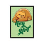 A green Hey Girl Sleeves by Legion Supplies.
