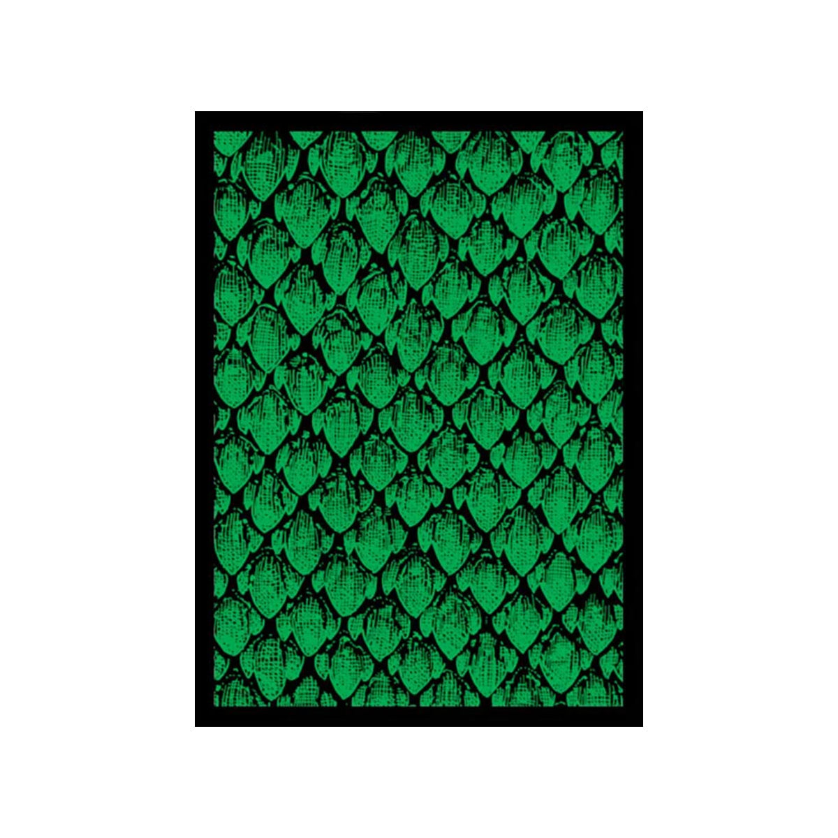 A Green Dragonhide Card Sleeve. Brand: Legion Supplies, Item: Dragonhide Sleeve - Green