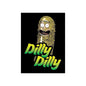 A green and yellow Dilly Dilly Pickle graphic. Brand: Legion Supplies, Item: Dilly Dilly Sleeve.