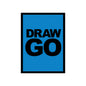 A blue Draw Go Sleeve. Brand: Legion Supplies, Item: Draw Go Sleeve.