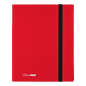 A Red 9-Pocket PRO-BINDER. Brand: Ultra PRO, Item: ECLIPSE® 9-Pocket PRO-BINDER® - Apple Red