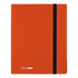 A Pumpkin Orange 9-Pocket PRO-BINDER. Brand: Ultra PRO, Item: Eclipse 9-Pocket PRO-BINDER® - Pumpkin Orange