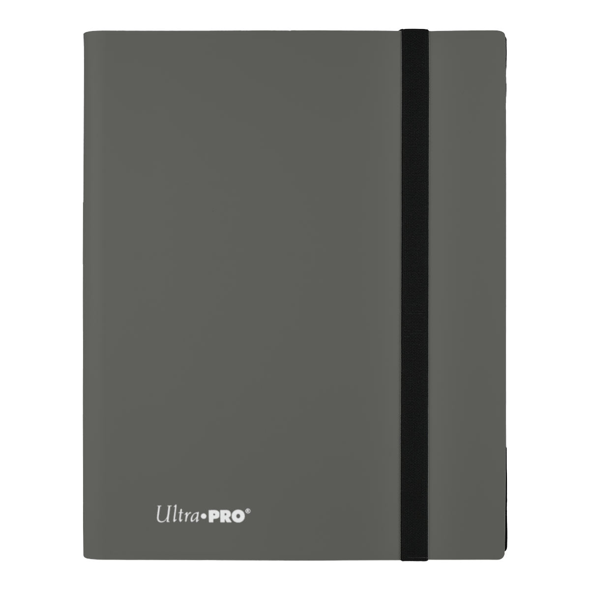 A Smoke Grey 9-Pocket PRO-BINDER. Brand: Ultra PRO, Item: ECLIPSE® 9-Pocket PRO-BINDER® - Smoke Grey