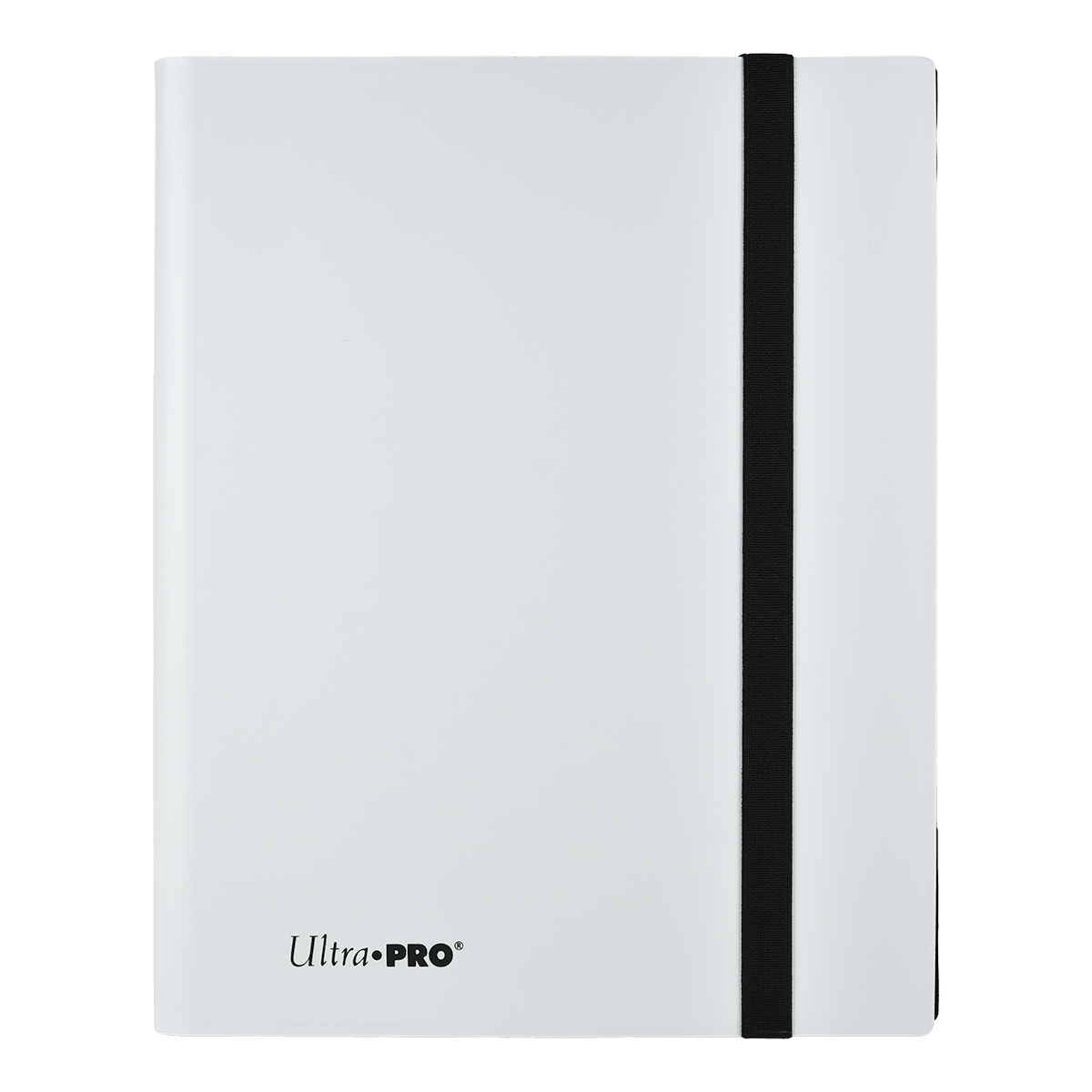 An Arctic White 9-Pocket PRO-BINDER. Brand: Ultra PRO, Item: ECLIPSE® 9-Pocket PRO-BINDER® - Arctic White