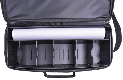 A black Deluxe Gaming Trove organizer. Brand: nan, Item: Deluxe Gaming Trove.