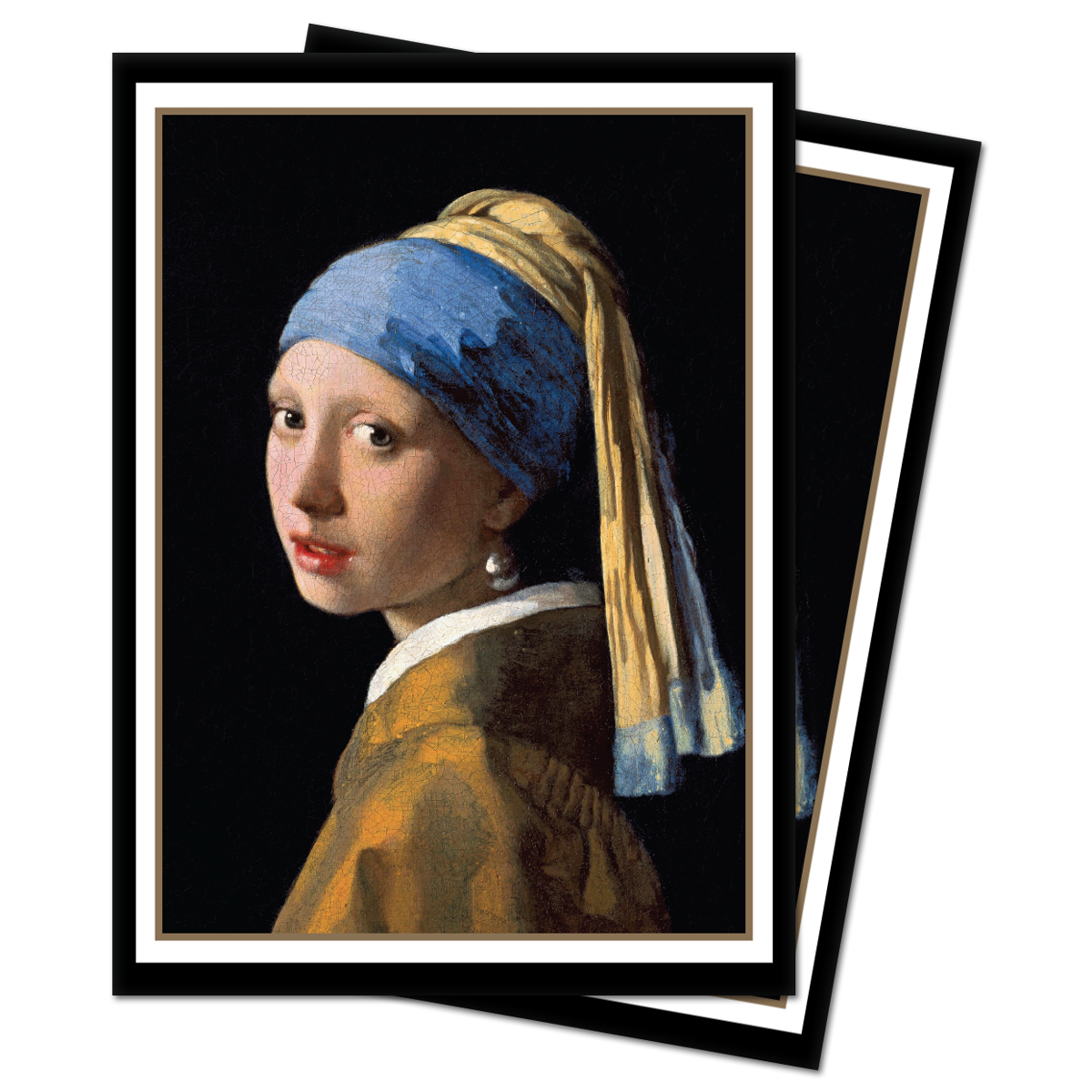 A Fine Art The Girl with the Pearl Earring Standard DECK PROTECTOR® Sleeves (100ct). Brand: Ultra PRO, Item: The Girl with the Pearl Earring.