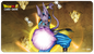 A purple Beerus Dragon Ball Super Card Game playmat. Brand: Ultra PRO, Item: Beerus Standard Gaming Playmat Mousepad for Dragon Ball Super