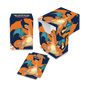 A blue and orange Charizard Full-View DECK BOX for Pokemon. Brand: Ultra PRO, Item: Charizard Full-View DECK BOX.