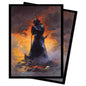 A black bordered deck protector sleeves featuring Frank Frazetta's Death Dealer III artwork. Brand: Ultra PRO, Item: Death Dealer III Standard DECK PROTECTOR® Sleeves (100ct).