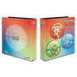 A rainbow gradient 2" Sword and Shield Galar Starters 3-Ring Album for Pokémon. Brand: Ultra PRO, Item: 2" Sword and Shield Galar Starters 3-Ring Album for Pokémon.