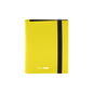 A Lemon Yellow 2-Pocket PRO-BINDER. Brand: Ultra PRO, Item: ECLIPSE® 2-Pocket PRO-BINDER® - Lemon Yellow