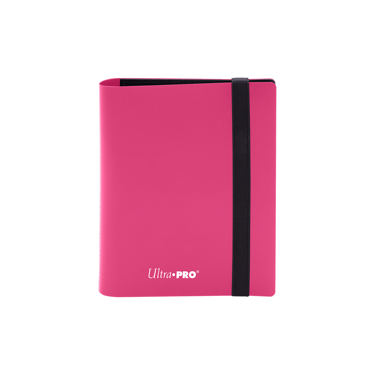A Hot Pink 2-Pocket PRO-BINDER. Brand: Ultra PRO, Item: ECLIPSE® 2-Pocket PRO-BINDER® - Hot Pink