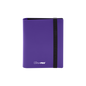 A Royal Purple 2-Pocket PRO-BINDER. Brand: Ultra PRO, Item: ECLIPSE® 2-Pocket PRO-BINDER® - Royal Purple