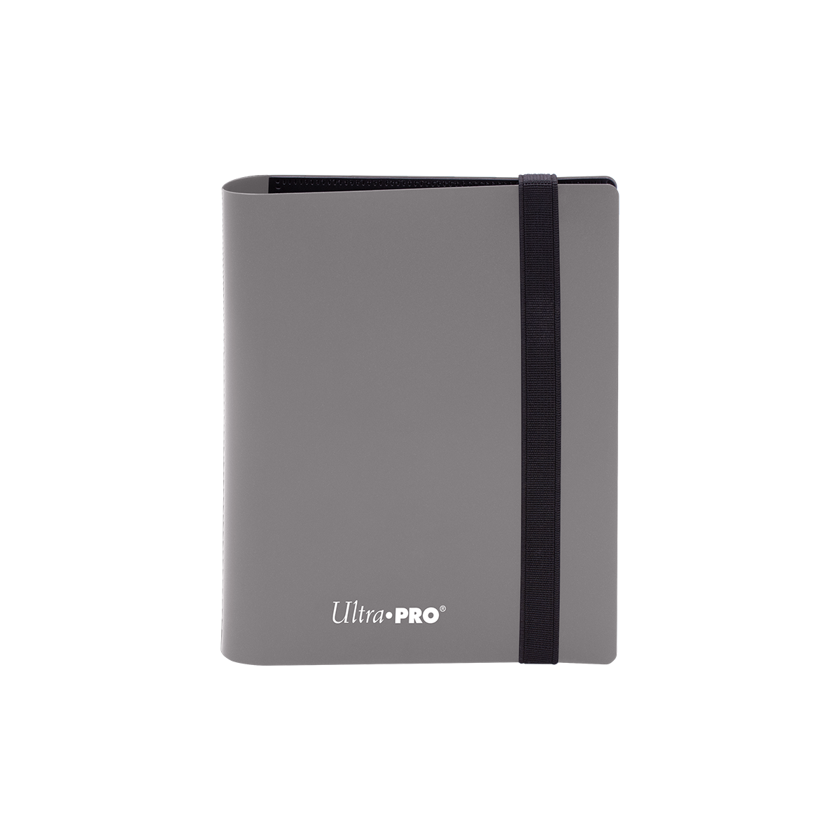 A Smoke Grey 2-Pocket PRO-BINDER. Brand: Ultra PRO, Item: ECLIPSE® 2-Pocket PRO-BINDER® - Smoke Grey