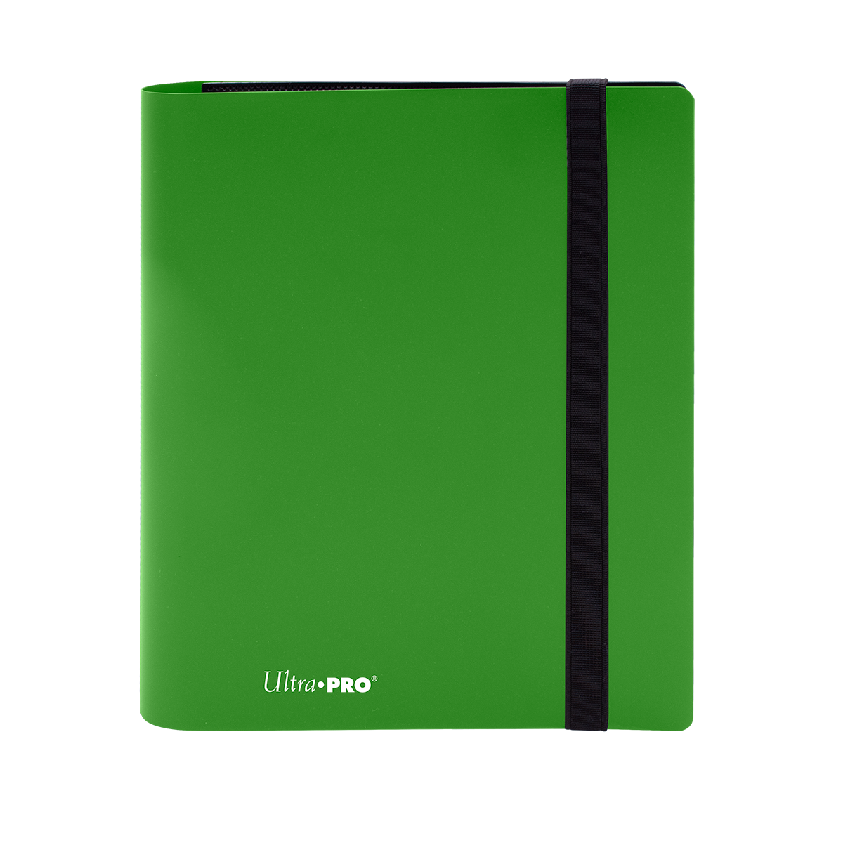 A Green Eclipse 4-Pocket PRO-BINDER. Brand: Ultra PRO, Item: Eclipse 4-Pocket PRO-BINDER