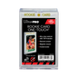 A clear Ultra PRO 180PT ROOKIE UV ONE-TOUCH Magnetic Holder for trading cards.
