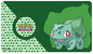 A green Bulbasaur Standard Gaming Playmat Mousepad for Pokemon. Brand: Ultra PRO, Item: Bulbasaur Standard Gaming Playmat Mousepad for Pokemon.