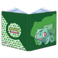 A green Bulbasaur 4-Pocket Portfolio for Pokemon Trading Card Game. Brand: Ultra PRO, Item: Bulbasaur 4-Pocket Portfolio for Pokemon