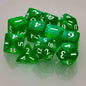 A Forest Green Acrylic RPG Dice Set (11ct). Brand: Ultra PRO, Item: ECLIPSE® Acrylic RPG Dice Set (11ct) - Forest Green.