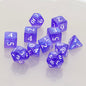 A Royal Purple Acrylic RPG Dice Set (11ct). Brand: Ultra PRO, Item: ECLIPSE® Acrylic RPG Dice Set (11ct) - Royal Purple.
