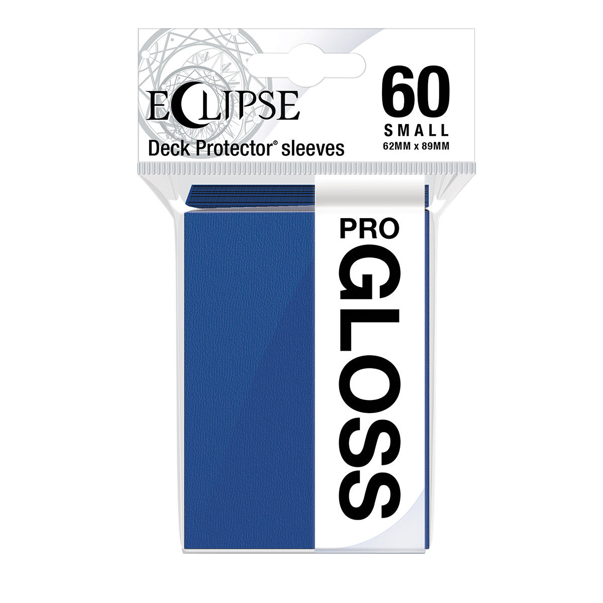 A Royal Purple Gloss Small Deck Protector Sleeves. Brand: Ultra PRO, Item: ECLIPSE Gloss Small Deck Protector Sleeves (60ct)