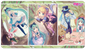 A Digital Dreamland Woodland Wonderland Standard Gaming Playmat Mousepad featuring Hatsune Miku characters in a whimsical forest setting. Brand: Ultra PRO, Item: Digital Dreamland Woodland Wonderland Standard Gaming Playmat Mousepad for Hatsune Miku.